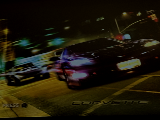 Corvette (Sony PlayStation 2, 2004) Game Case Manual - Tested and Working