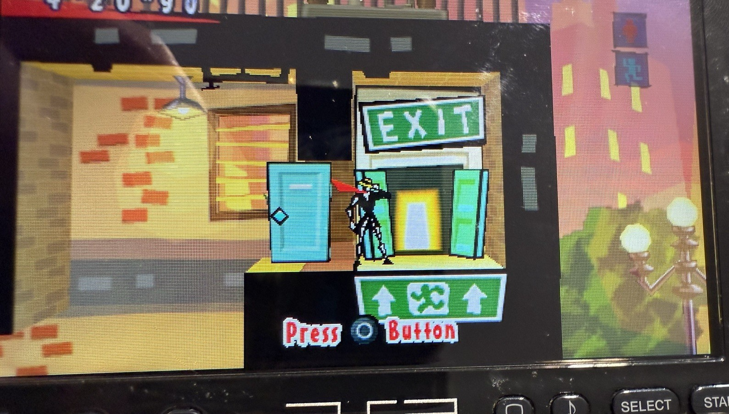 Exit (Sony PSP, 2006) Game Case Manual - Tested and Working