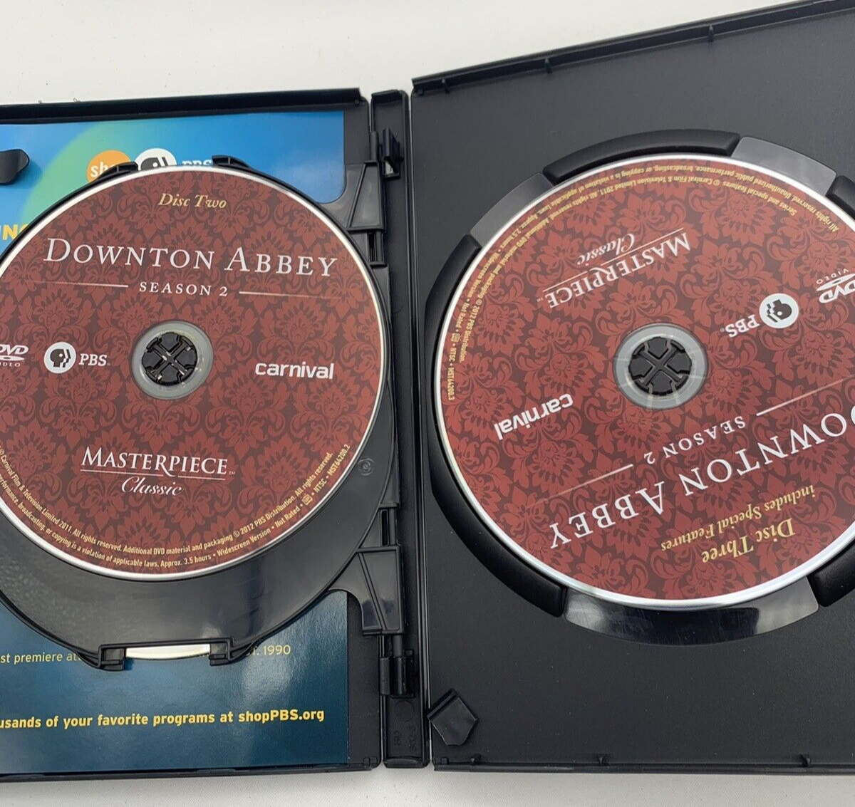 Downton Abbey: Season 1 2 3 4 (DVD Series Sets) Masterpiece Theater Original UK