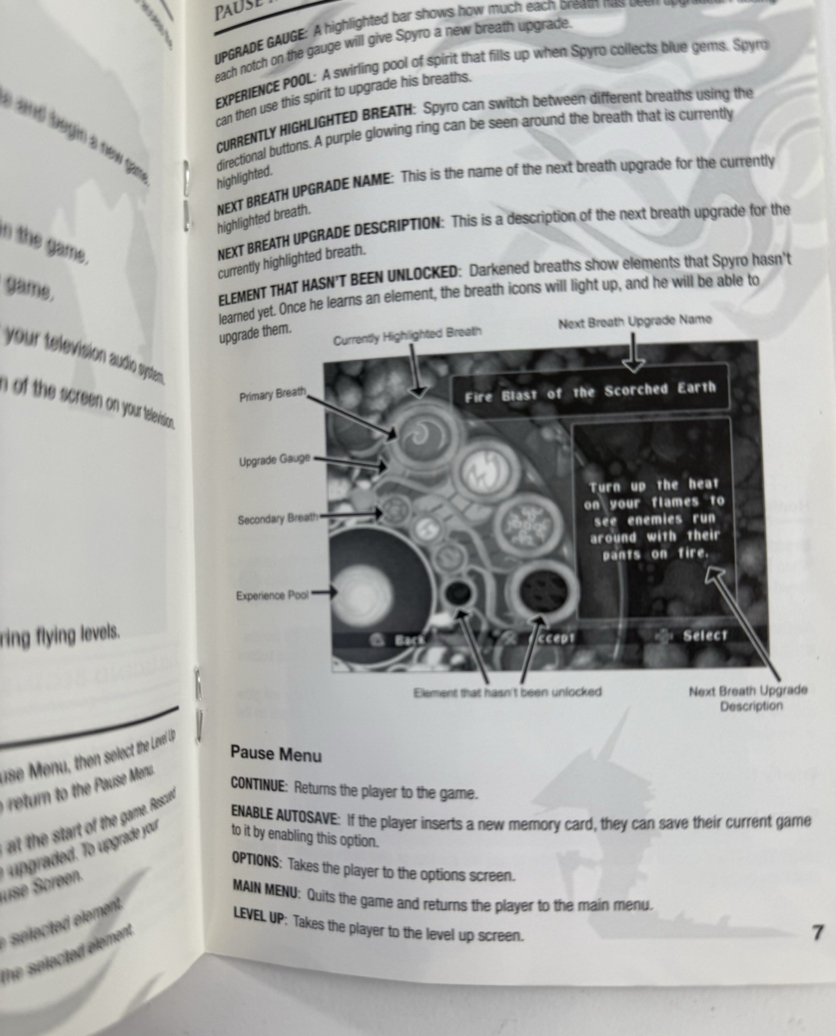 The Legend of Spyro: A New Beginning (PlayStation 2, 2006) Game Case Manual