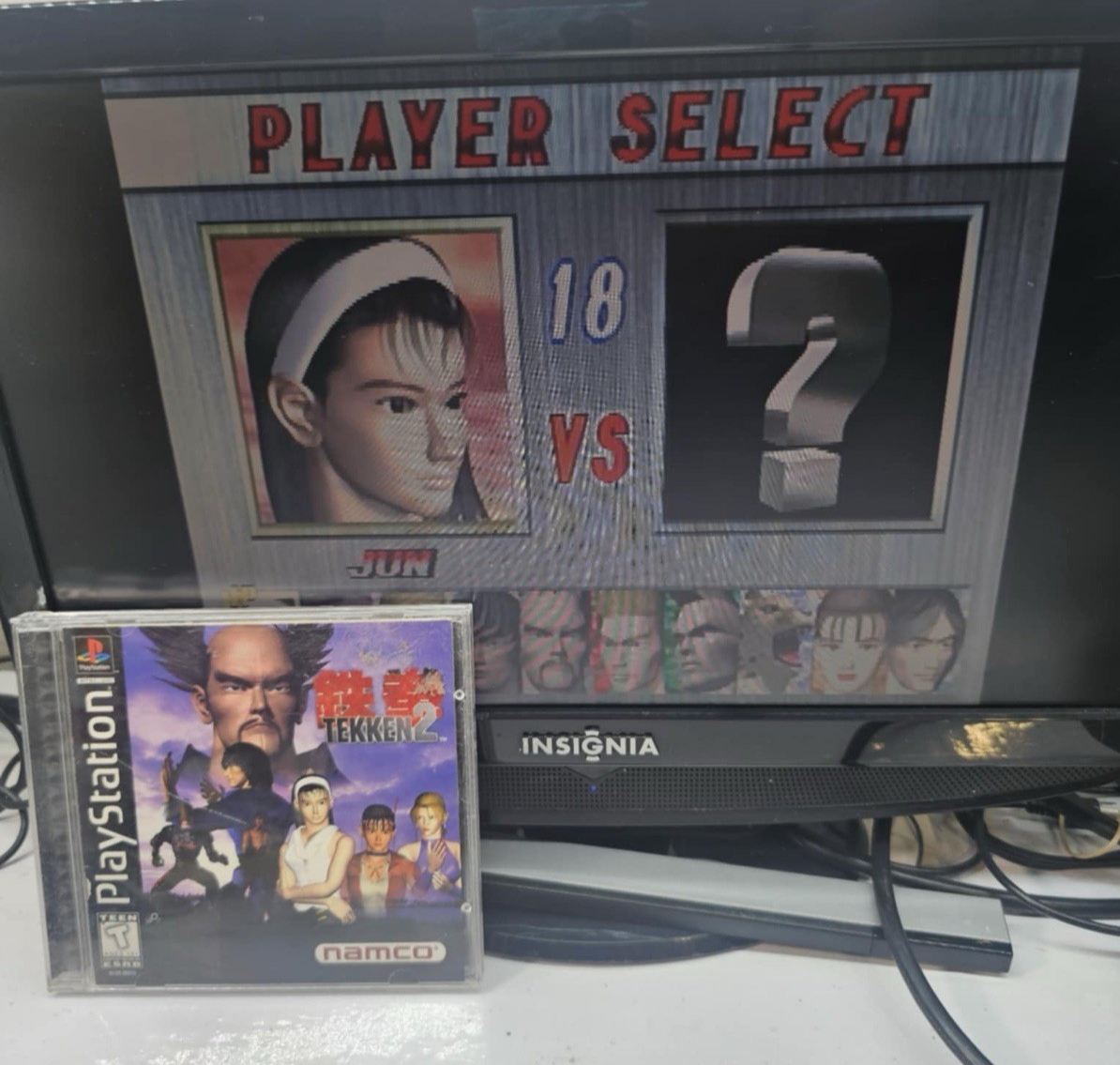 Tekken 2 (Sony PlayStation 1, 1996) Game Case Manual Registration- Tested - Read