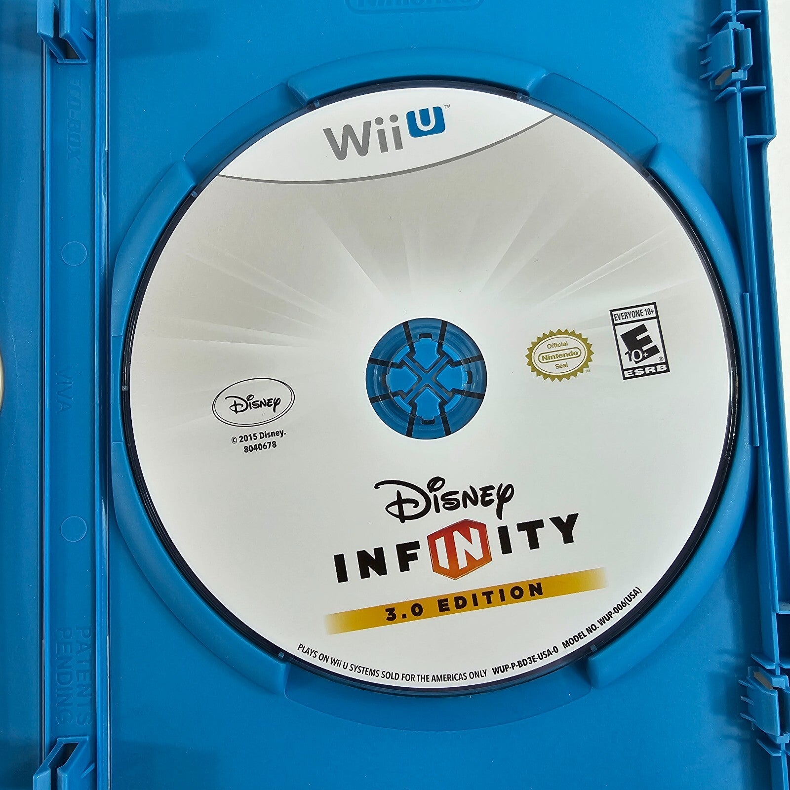 Disney Infinity: 3.0 Edition (Nintendo Wii U, 2015) Game Case Manual - Tested