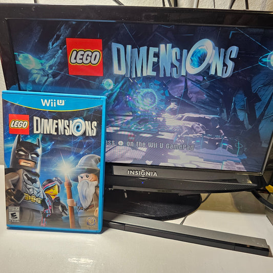 Lego Dimensions (Nintendo Wii U, 2015) Game Case Manual -  Tested