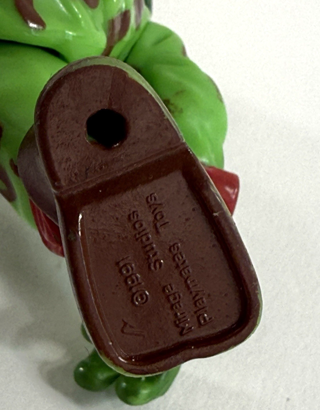 Playmates 1991  Raph The Teen Green Beret 6" Loose Action Figure - TMNT