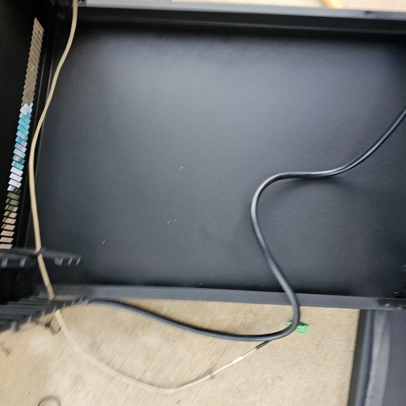 Stage Front Presentation Systems Custom Mounted Audio/Video Cabinet - Read