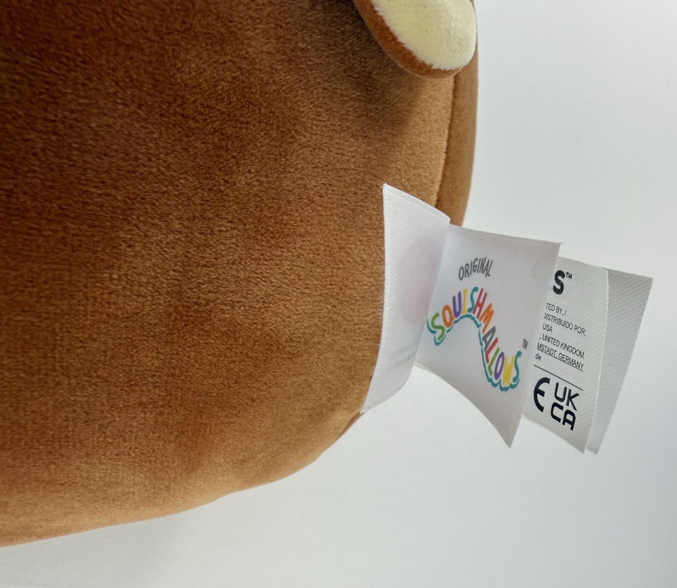 Squishmallows 2024 Rudolph the Red-Nosed Reindeer 8" Rudolph with Scarf Plush