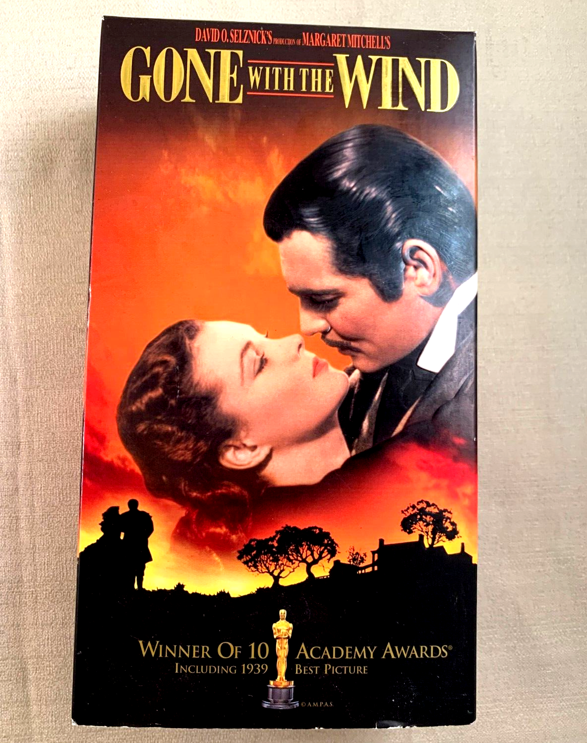 Gone With the Wind (VHS, 2001, 2-Tape Set, Double Cassette) Tested