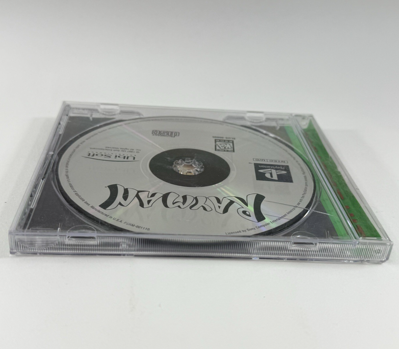 Rayman (Sony PlayStation 1, 1995) Game And Case - No Manual - Tested