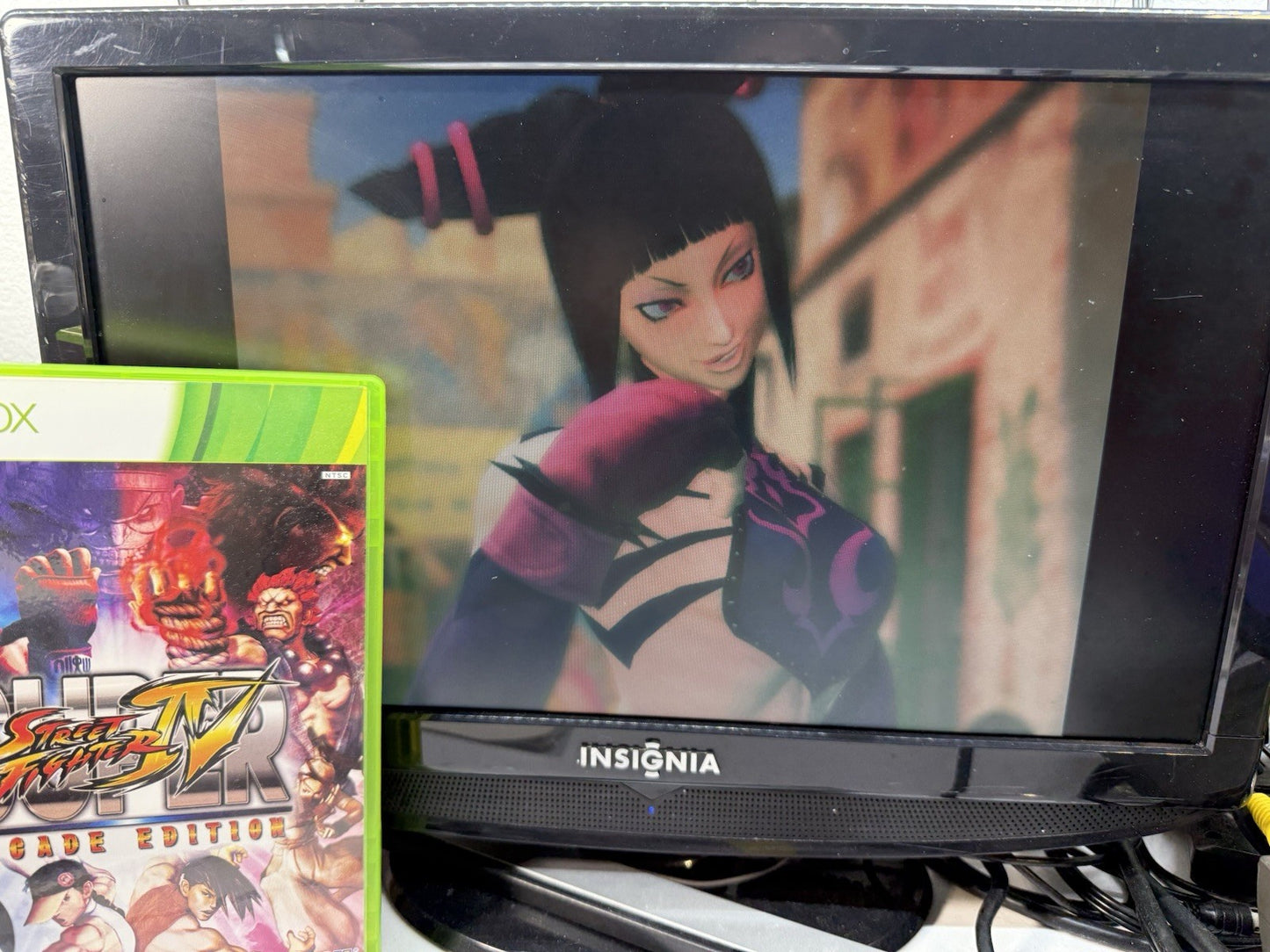 Super Street Fighter IV: Arcade Edition (Xbox 360, 2011) Game Case Manual