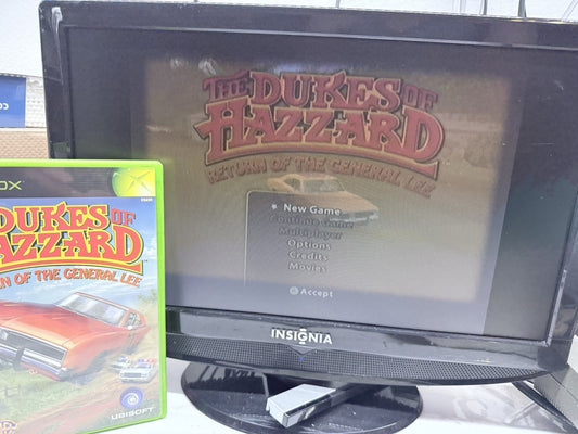 Dukes of Hazzard: Return of the General Lee (Xbox, 2004) Game Case Manual Reg.
