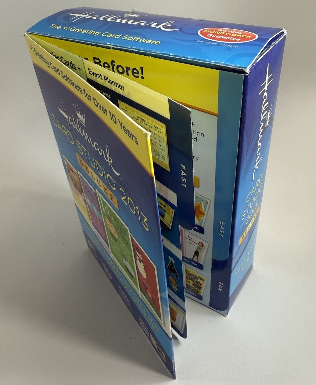 Hallmark Card Studio 2013 Deluxe (Windows, DVD-ROM) Discs, Box, Manual, Inserts