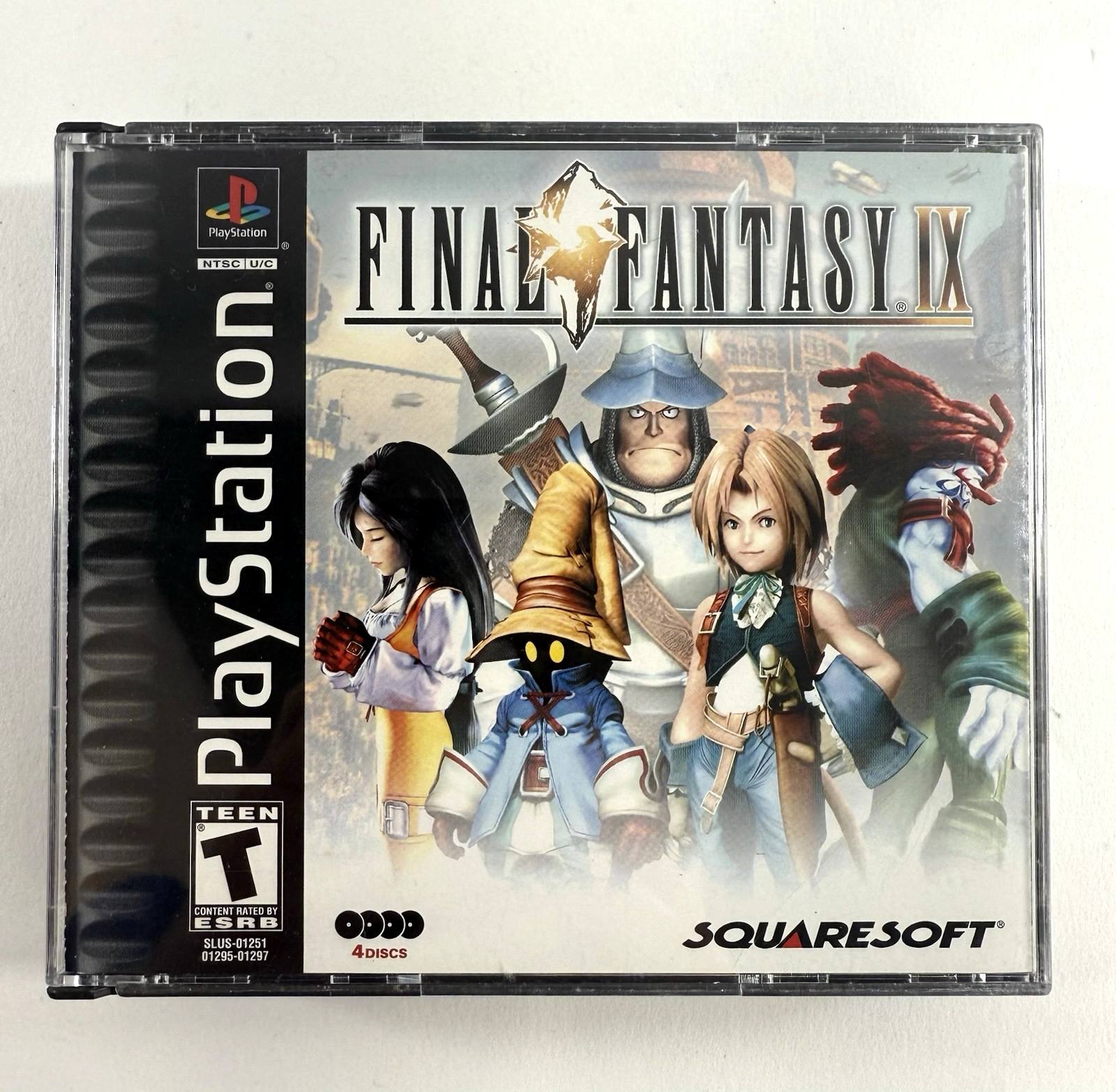 Final Fantasy IX (Sony PlayStation, 2000) Discs Case Manual Insert - Tested