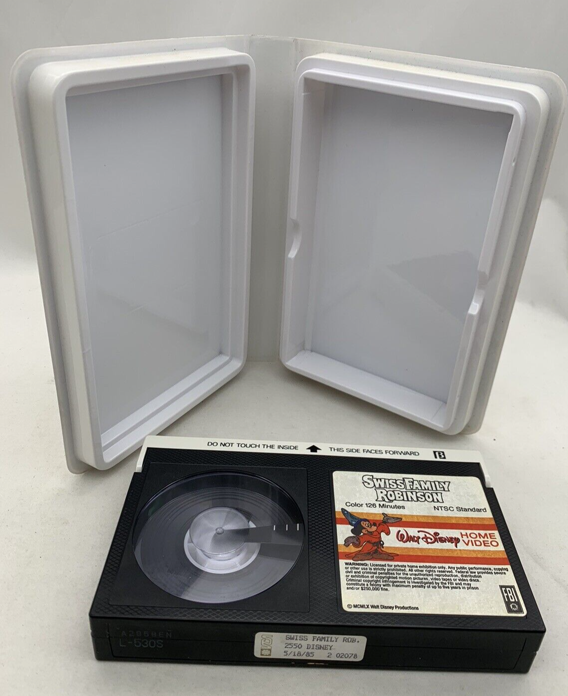 Swiss Family Robinson (Betamax, 1985) - Disney Clamshell Beta Tape
