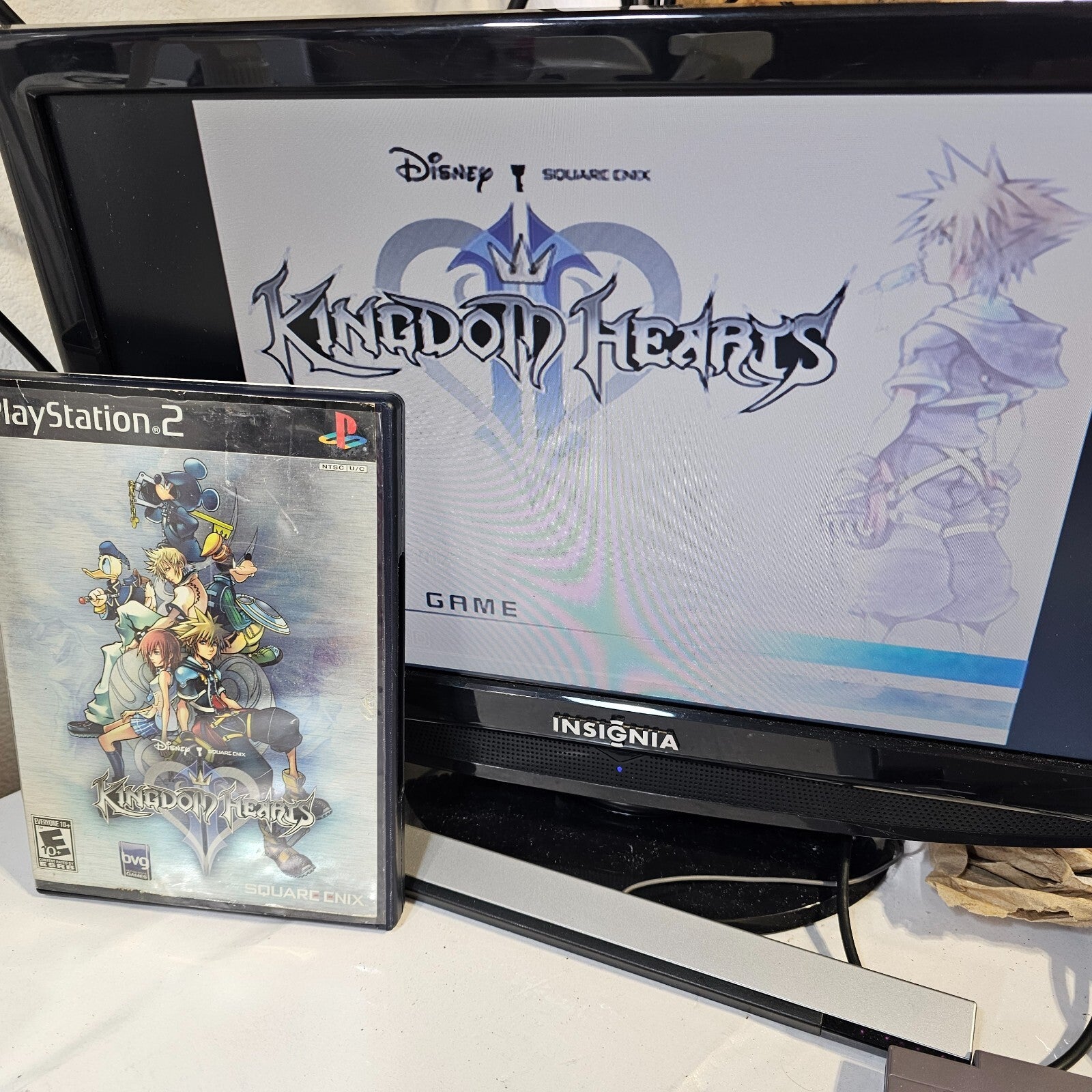 Kingdom Hearts II (PlayStation 2, 2006) Game and Case - Tested