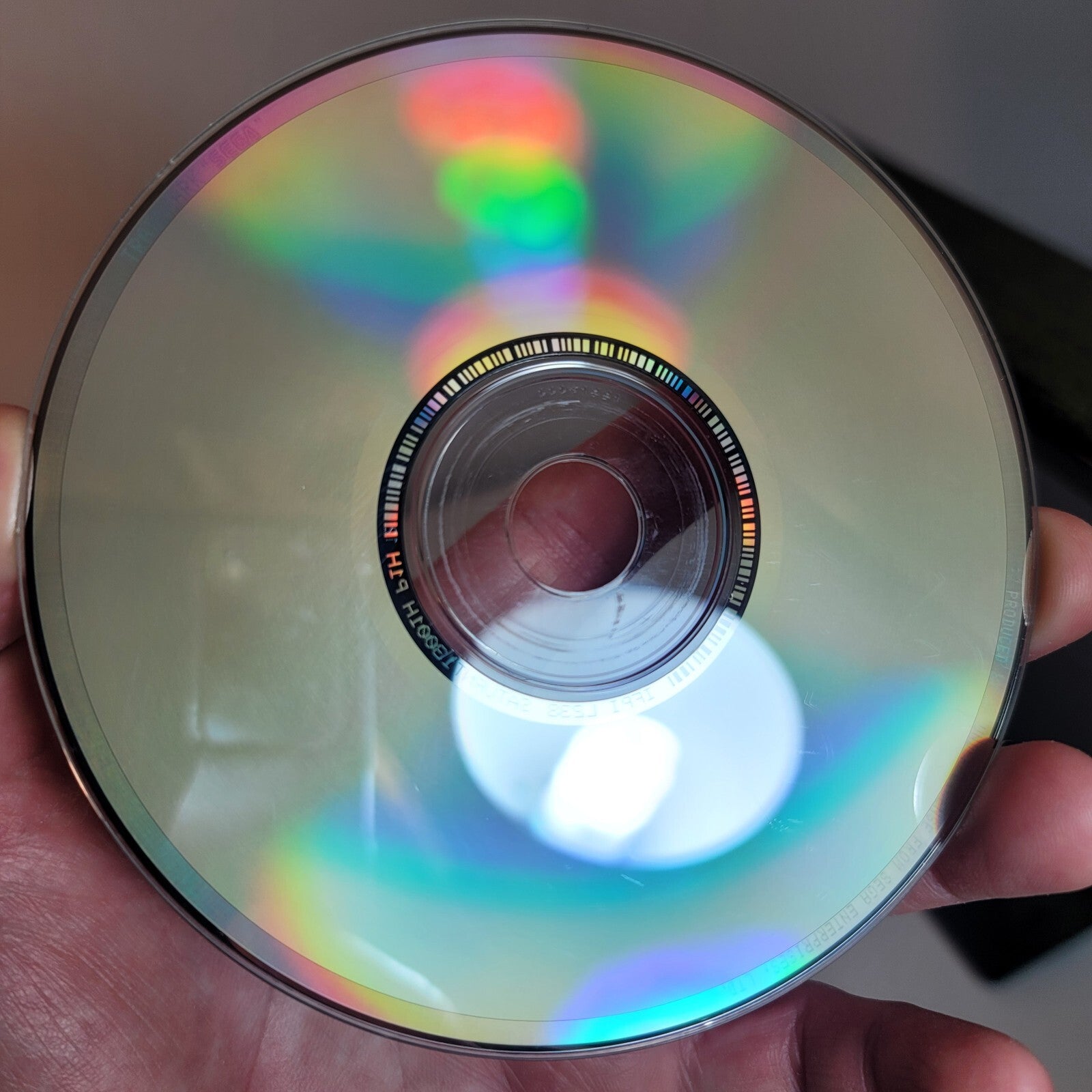 Shanghai Triple Threat (Sega Saturn 1996) Game Disc