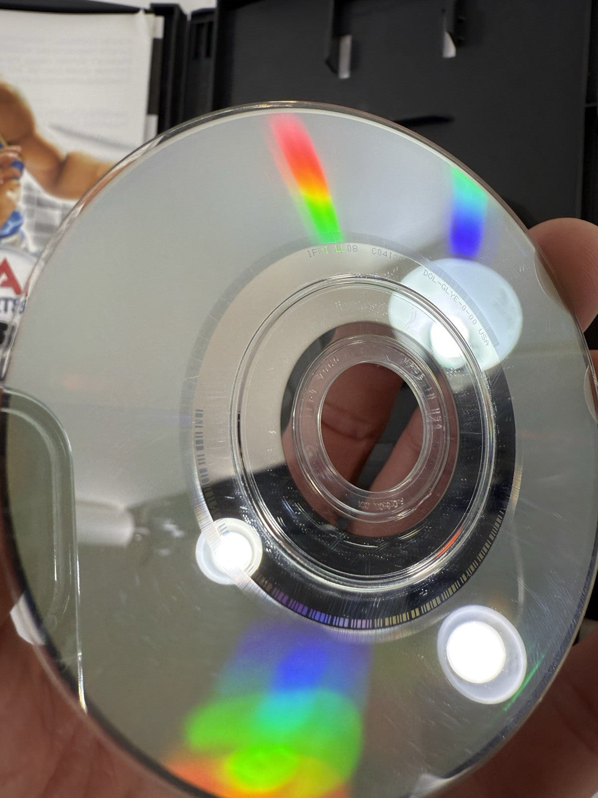 NBA Live 2005 (Nintendo GameCube, 2004) Game Case Manual Insert - Tested