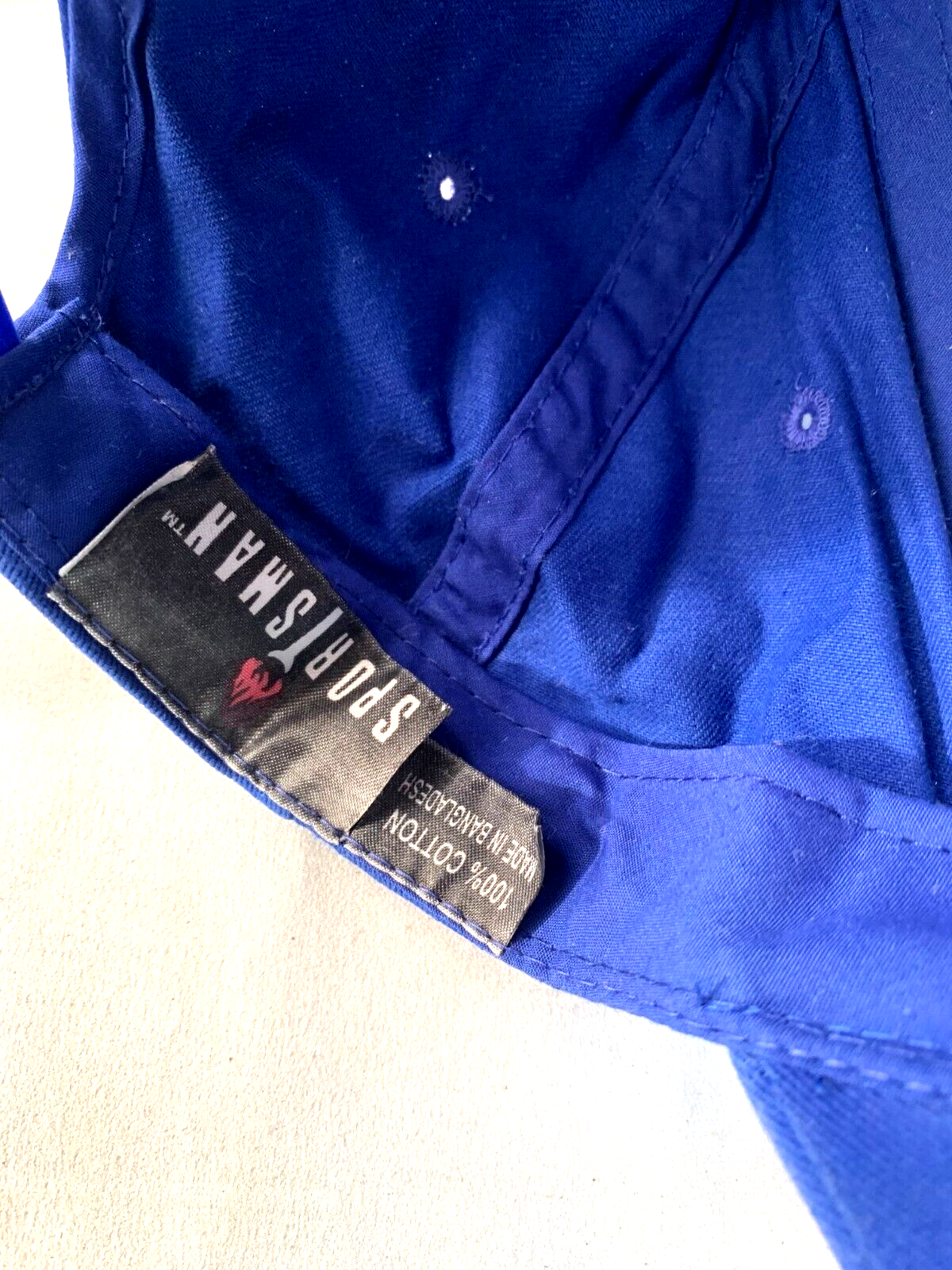 Sportsman Embroidered NF Blue One Size Snapback Hat Cap