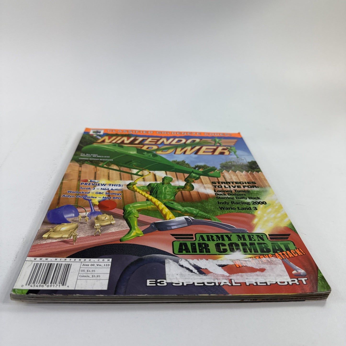 Nintendo Power Magazine Vol. 133 (June, 2000) w/Aidyn Chronicles Poster, Comic