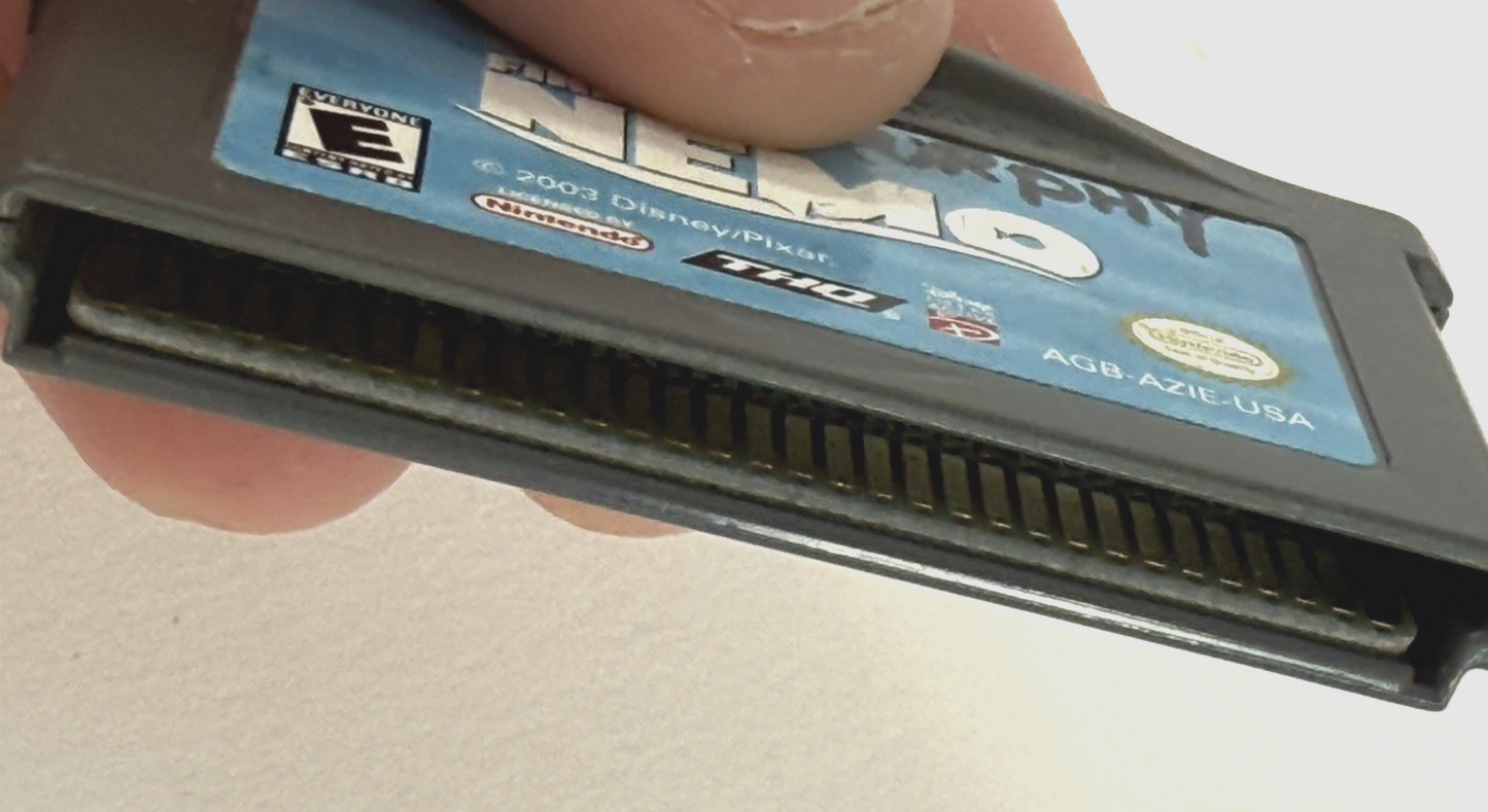 Finding Nemo (Nintendo GameBoy Advance, 2003) Game Cartridge - Tested