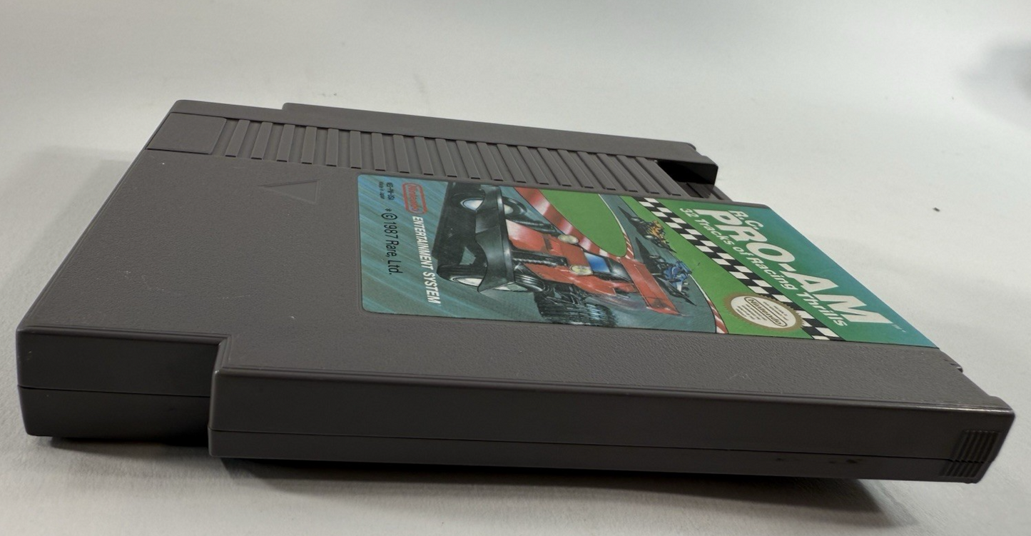 R.C. Pro-Am (Nintendo Entertainment System, 1987) Game Cartridge - Tested