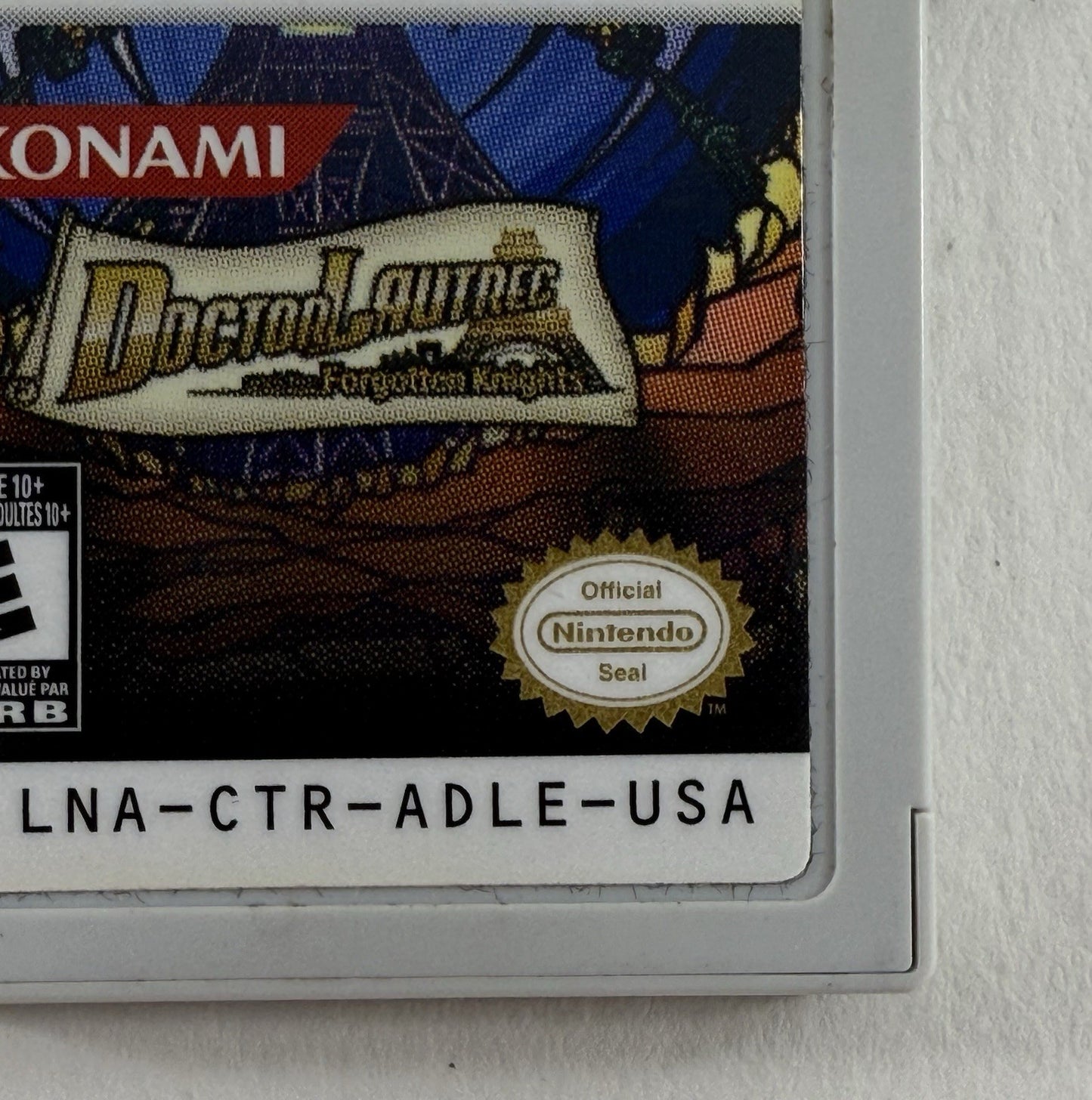 Doctor Lautrec and the Forgotten Knights (Nintendo 3DS, 2011) Game Cartridge