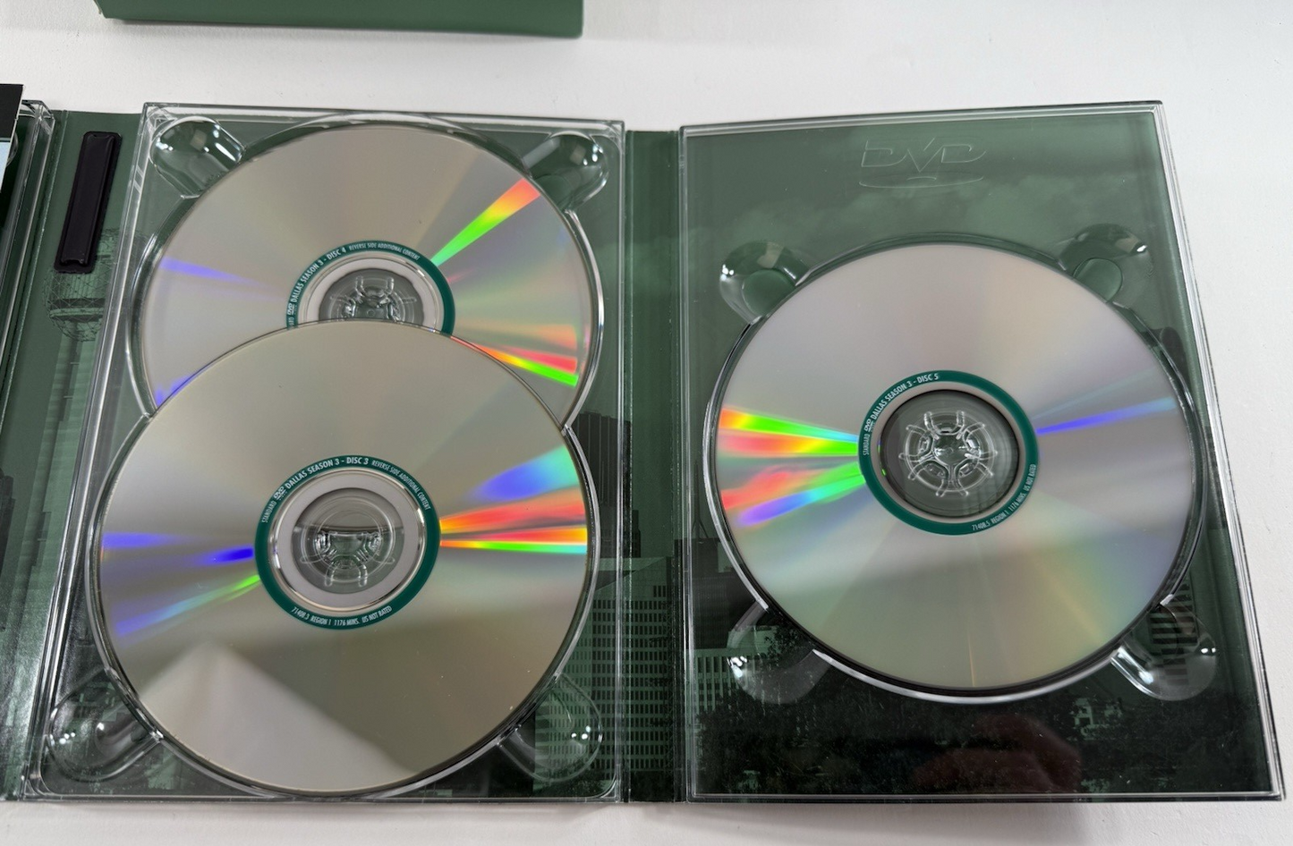 Dallas: the Complete Third Season (DVD, 2005) Tested and Working