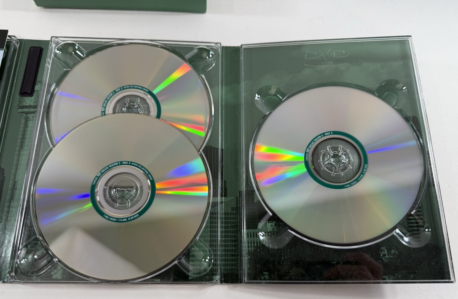 Dallas: the Complete Third Season (DVD, 2005) Tested and Working