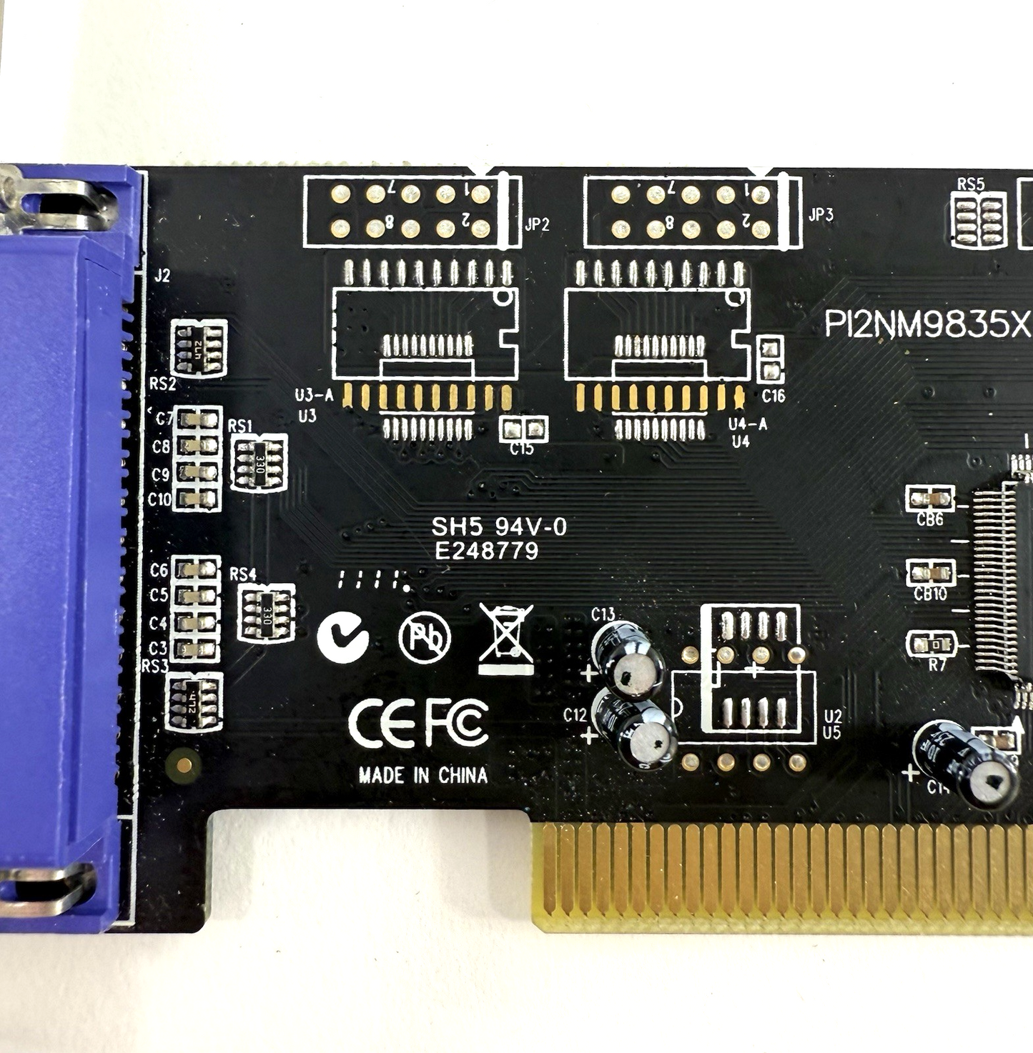 Rosewill PCI Parallel Port DB25 MosChip MCS9835CV - Legacy Printer CNC I/O