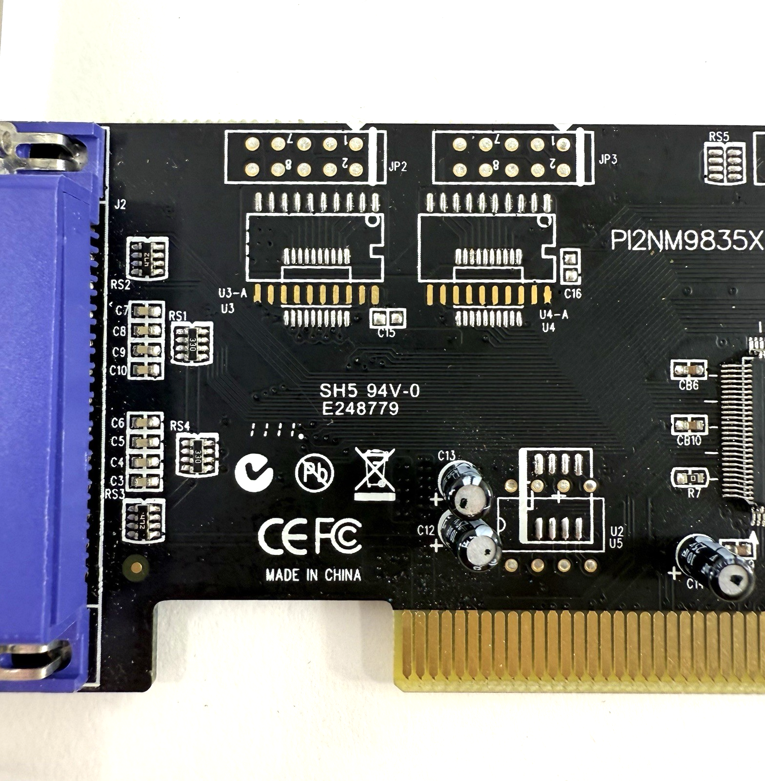 Rosewill PCI Parallel Port DB25 MosChip MCS9835CV - Legacy Printer CNC I/O