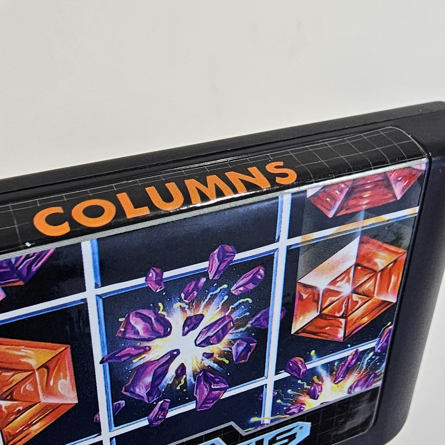 Columns (Sega Genesis, 1990) Game and Manual - Tested and Working