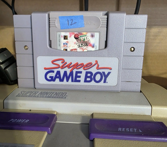 Super Nintendo Original Super Game Boy Cartridge Adapter - Tested and Working