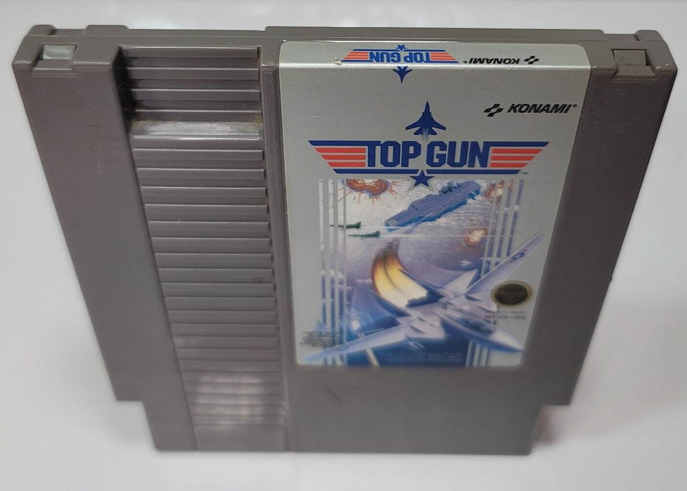 Top Gun (Nintendo Entertainment System, 1987) Game Cartridge -Tested and Working