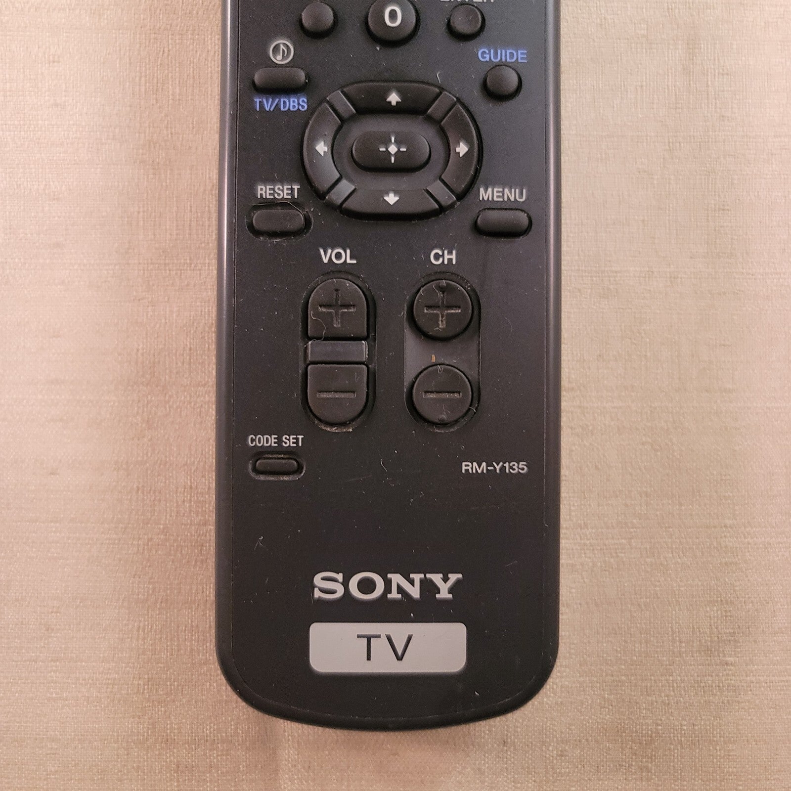 GENUINE OEM SONY RM-Y136A TV Remote Control 4-978-977 Tested and Working
