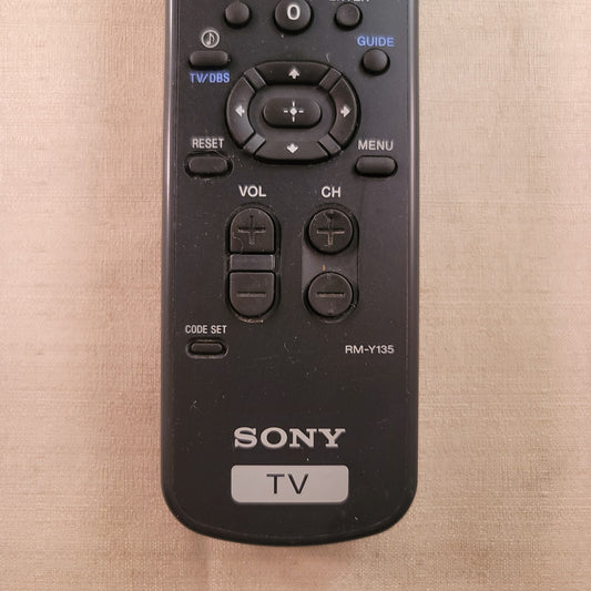 GENUINE OEM SONY RM-Y136A TV Remote Control 4-978-977 Tested and Working