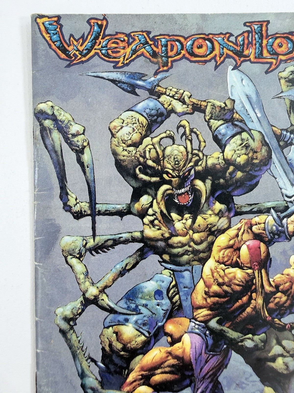 Namco 1995 Weaponlord Instruction Manual for Super Nintendo U/SNS-AWDE-USA