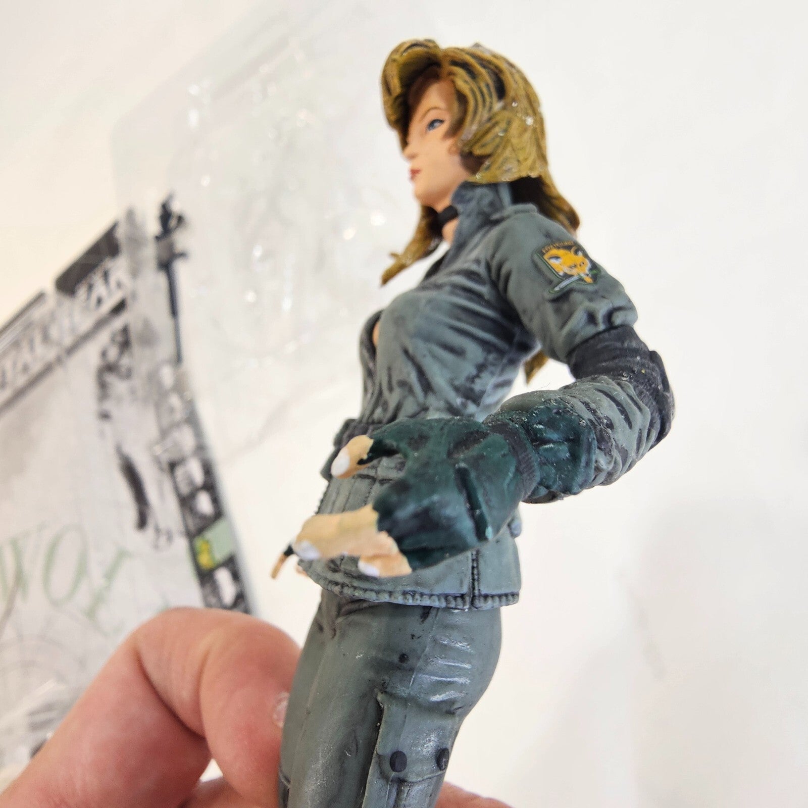 McFarlane Toys 1998 Metal Gear Solid Sniper Wolf Tactical Action Figure with Box