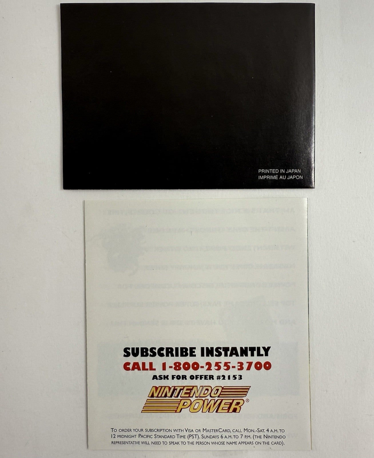 Star Wars: The Empire Strikes Back (GameBoy, 1992) Game Box Manual Inserts