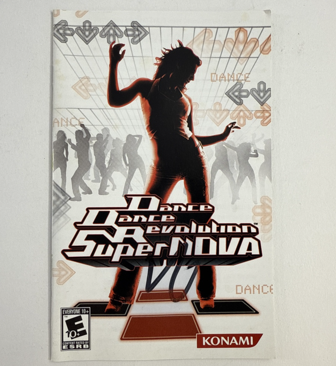 Dance Dance Revolution SuperNova (PlayStation 2, 2006) Game Case Manual - Tested
