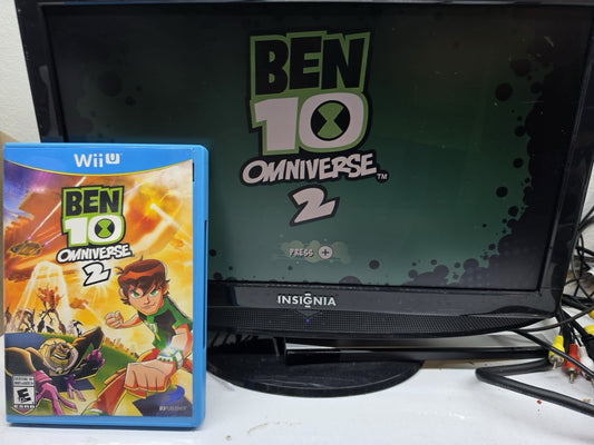 Ben 10: Omniverse 2 (Nintendo Wii U, 2013) Game and Case - Tested - Read