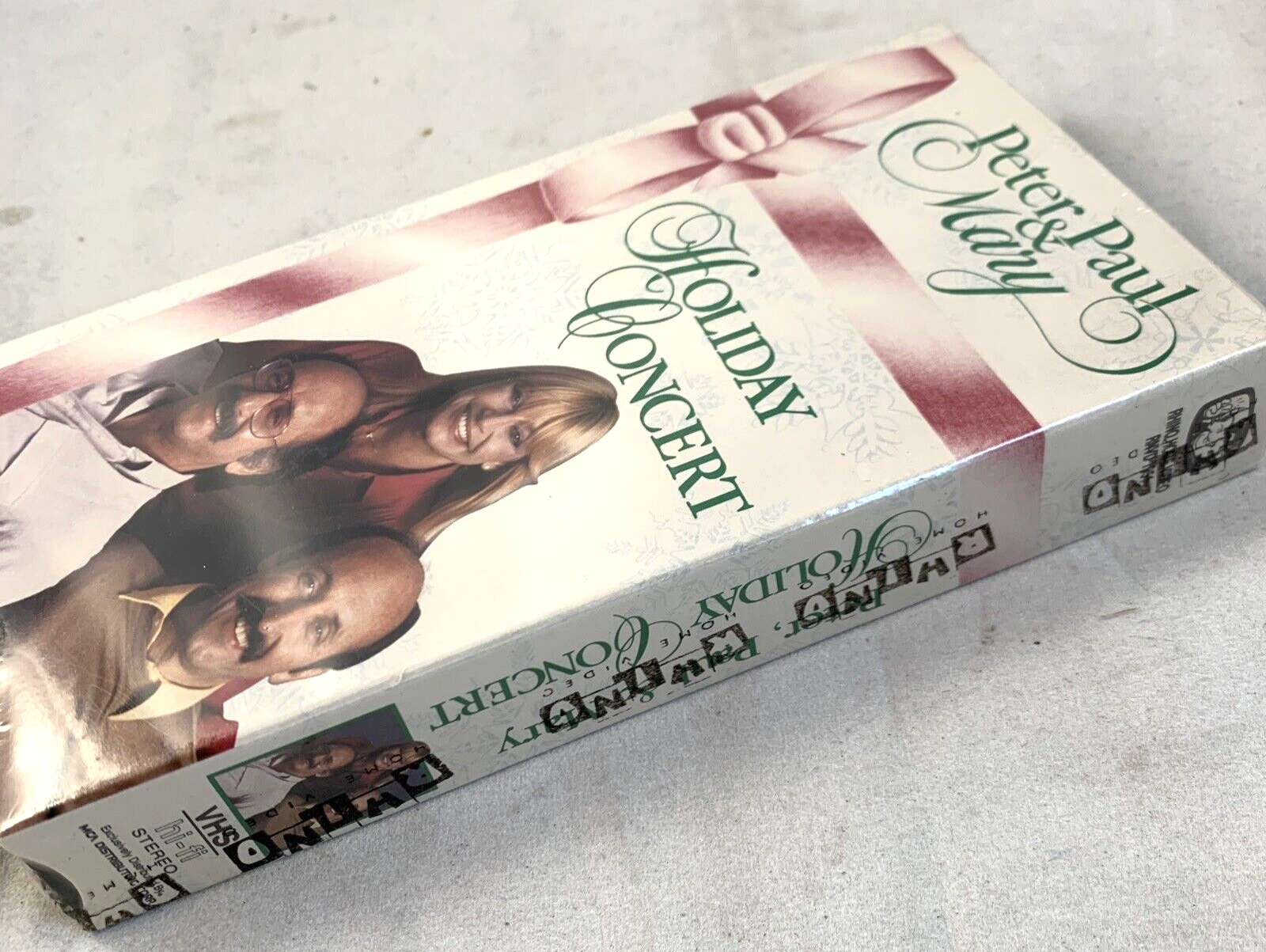 Peter, Paul and Mary: Holiday Concert (VHS, 1990) Sealed