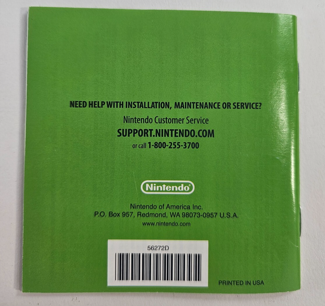 Super Mario 64 DS (Nintendo DS, 2004) Replacement Manual Only