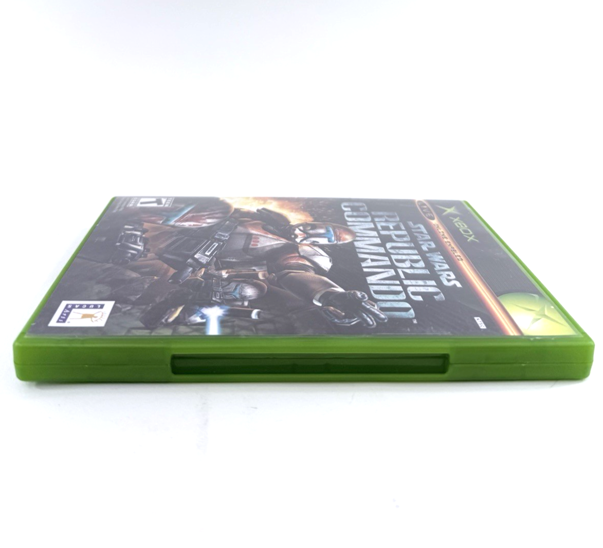 Star Wars: Republic Commando (Xbox, 2005) Game Case Manual Registration - Tested
