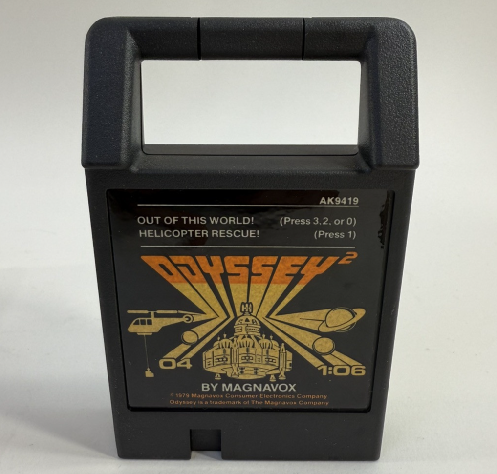Out of This World/Helicopter Rescue (Odyssey 2/Videopac, 1979) Game Box Manual