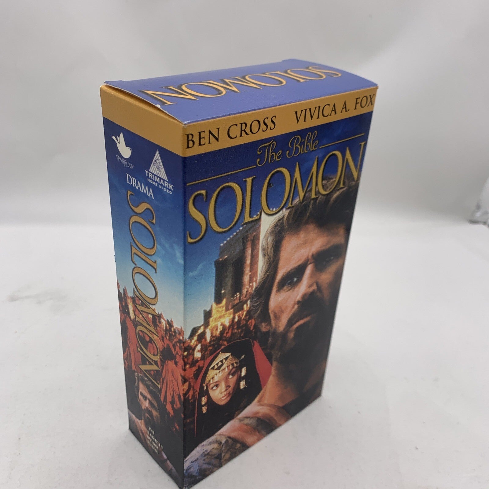 The Bible: Solomon (VHS, 2000) Ben Cross/Vivica A. Fox/Max Von Sydow