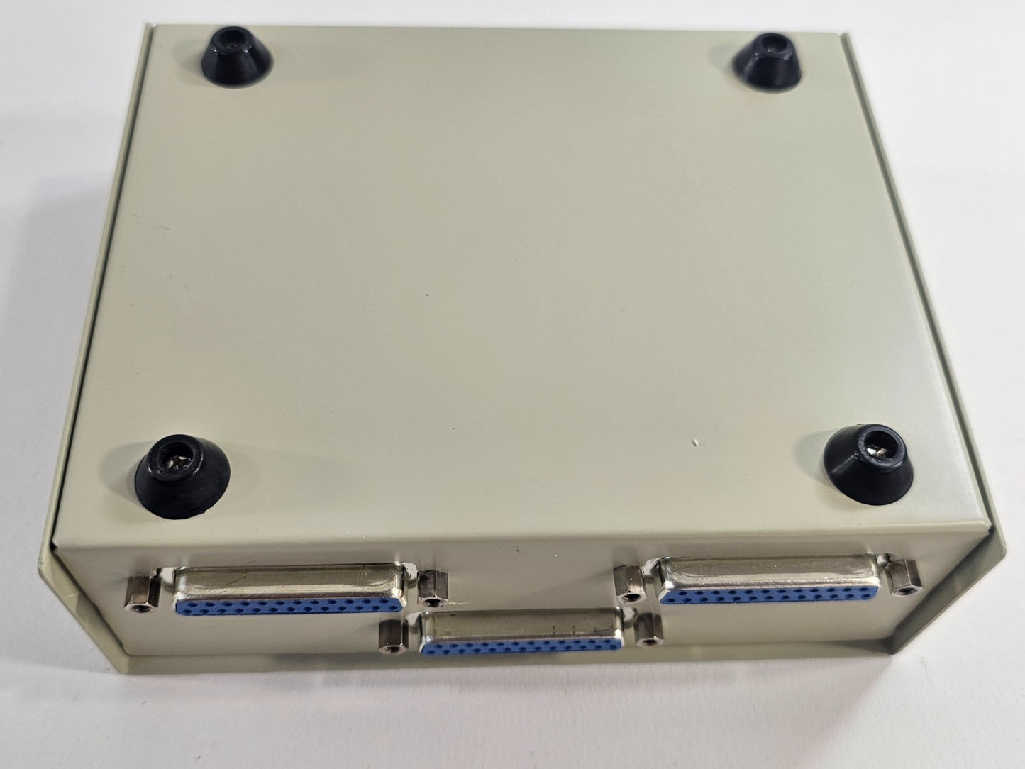 Manual  DB-25 A/B Data Switch Box - Parallel Port Selector - Power-Free - Tested