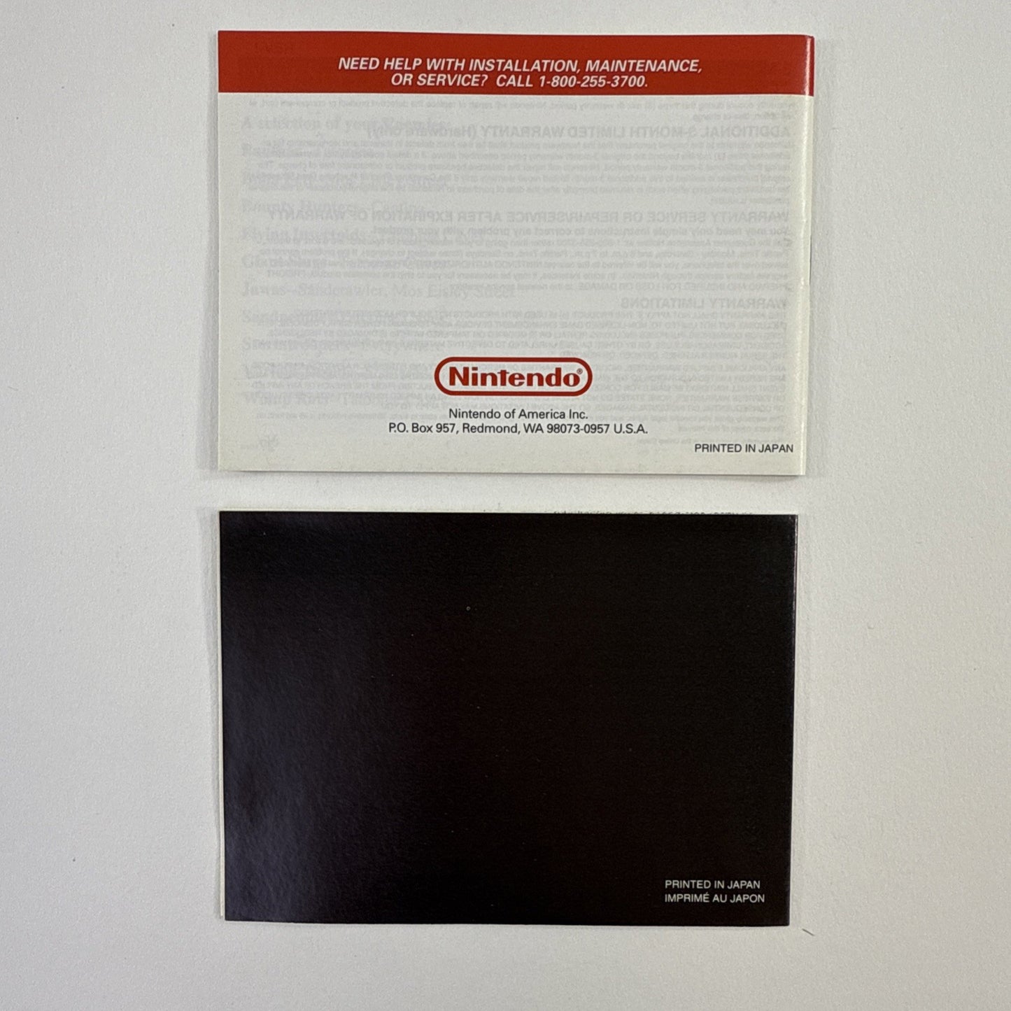 Star Wars (Nintendo Gameboy, 1996) Game Box Manual Inserts - Tested and Working