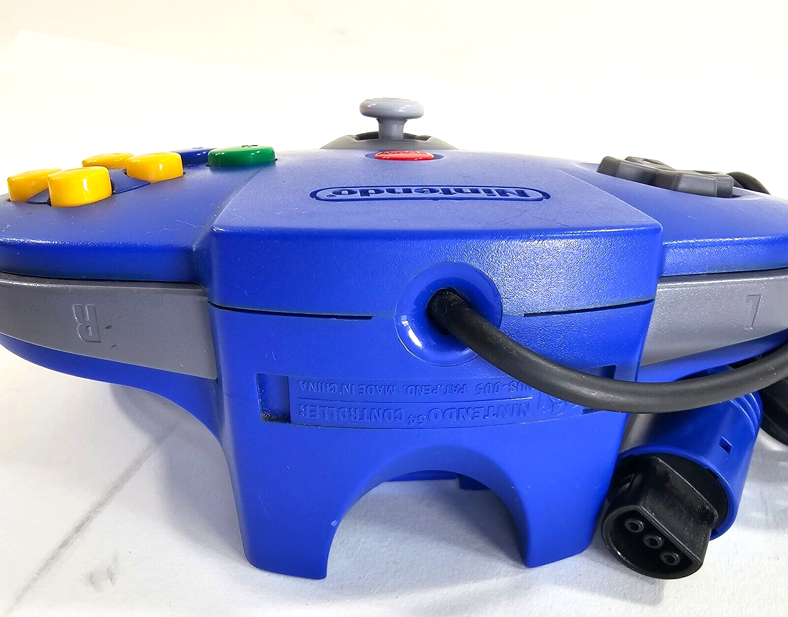 Nintendo 64 Blue Controller NUS-005 - Tested and Working