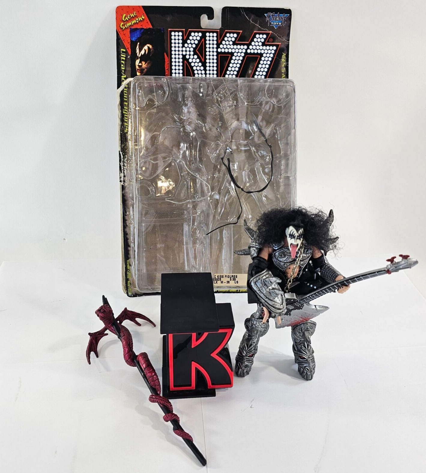 McFarlane Toys 1997 KISS Ultra Action Figures with Original Boxes - Read