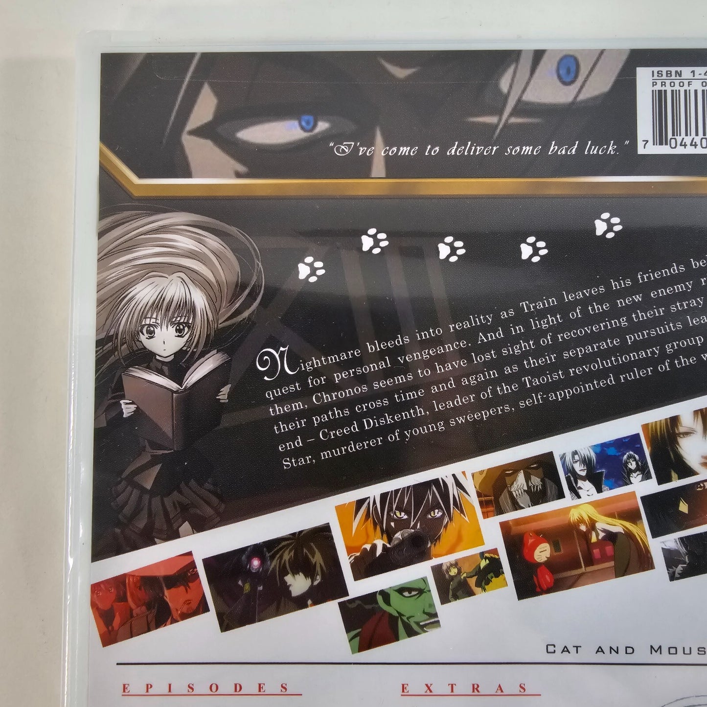 Shonen Jump Black Cat - Vol. 3: Cat and Mouse (DVD, 2007) NEW