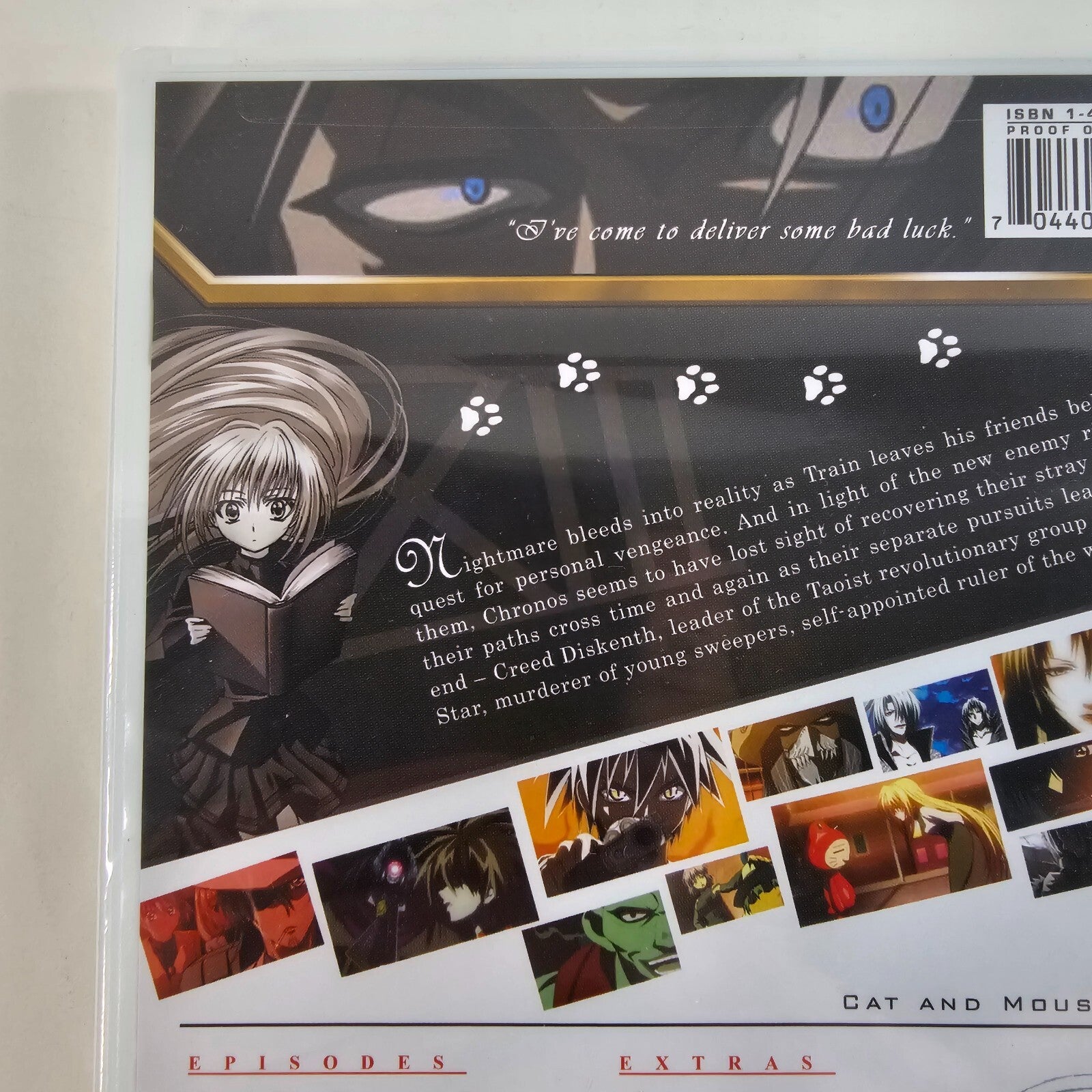 Shonen Jump Black Cat - Vol. 3: Cat and Mouse (DVD, 2007) NEW